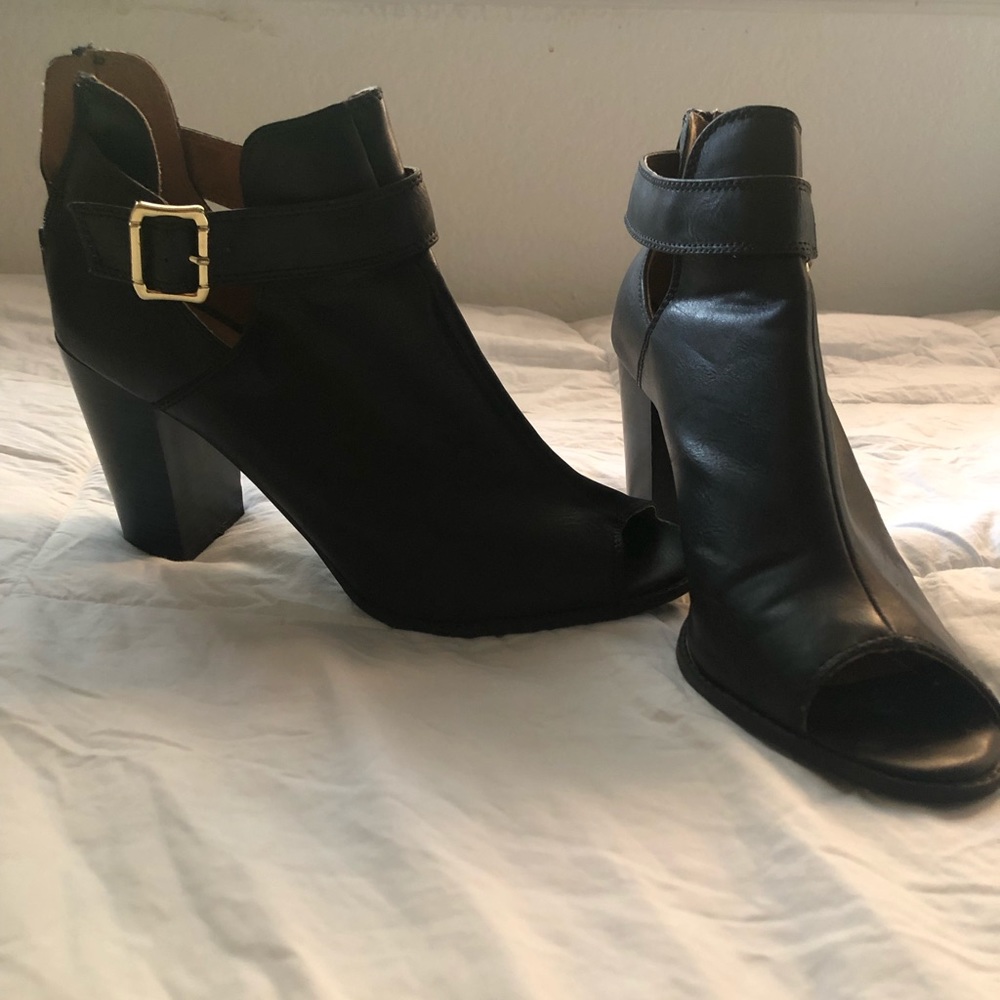 Black booties